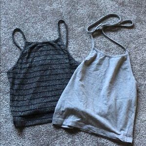 Brandy Melville cropped tank bundle